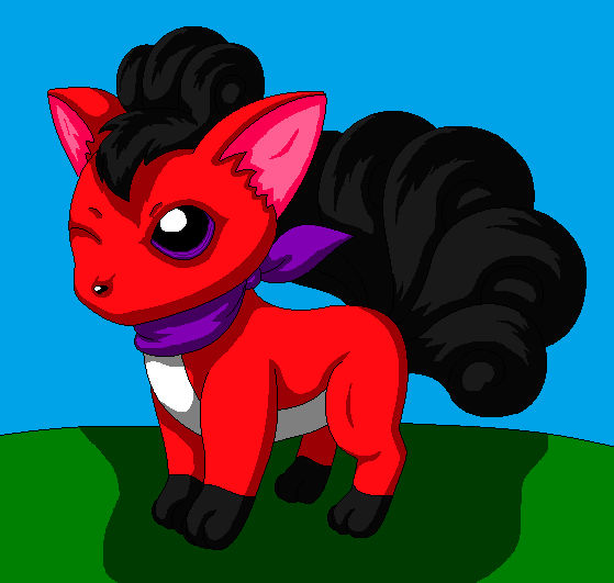 Red Vulpix by auroradragon93 on DeviantArt