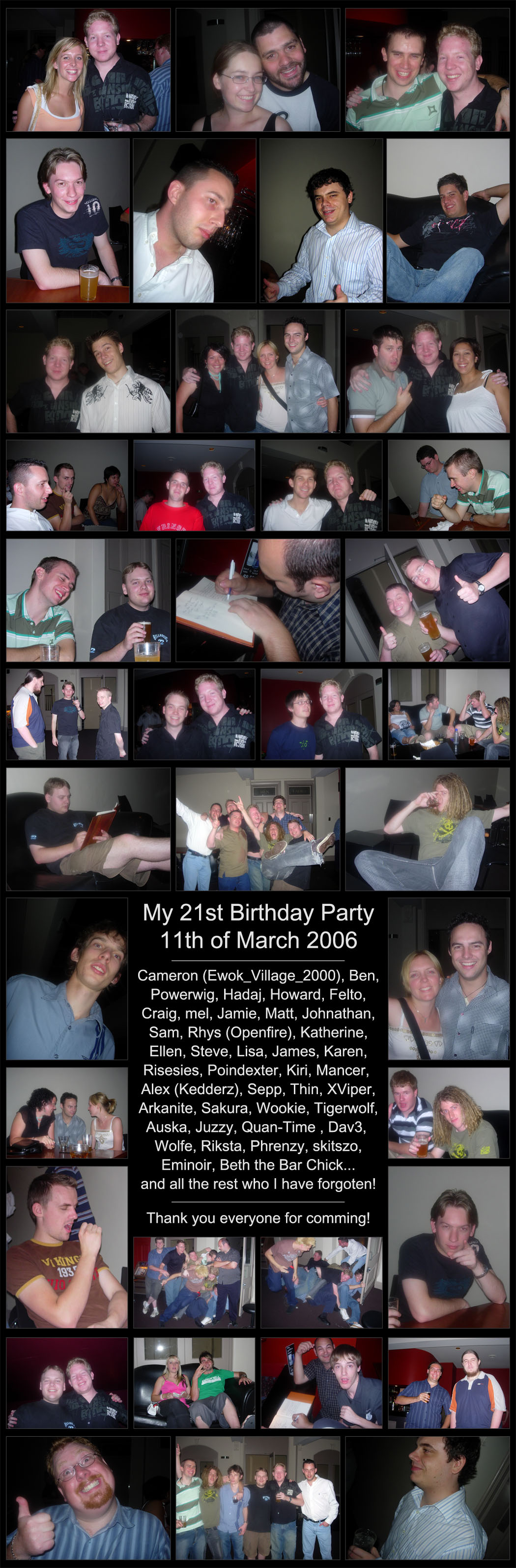 My 21st Birthday