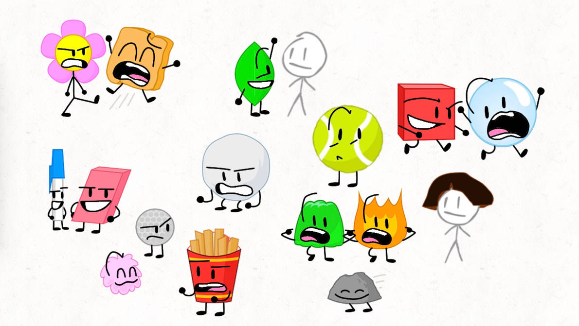 Bfdi Running Deviantart BFDI Fanart :) by MichaelDynoDA on DeviantArt