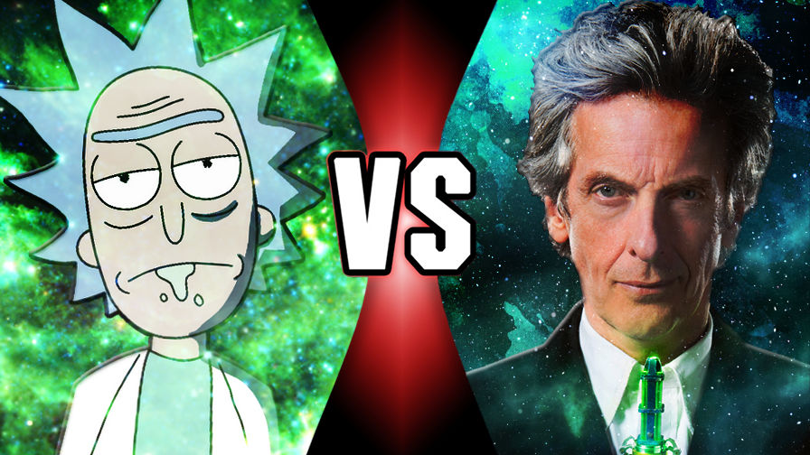 Rick Sanchez vs The Doctor by Lophiii on DeviantArt