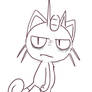 Random Meowth doodle