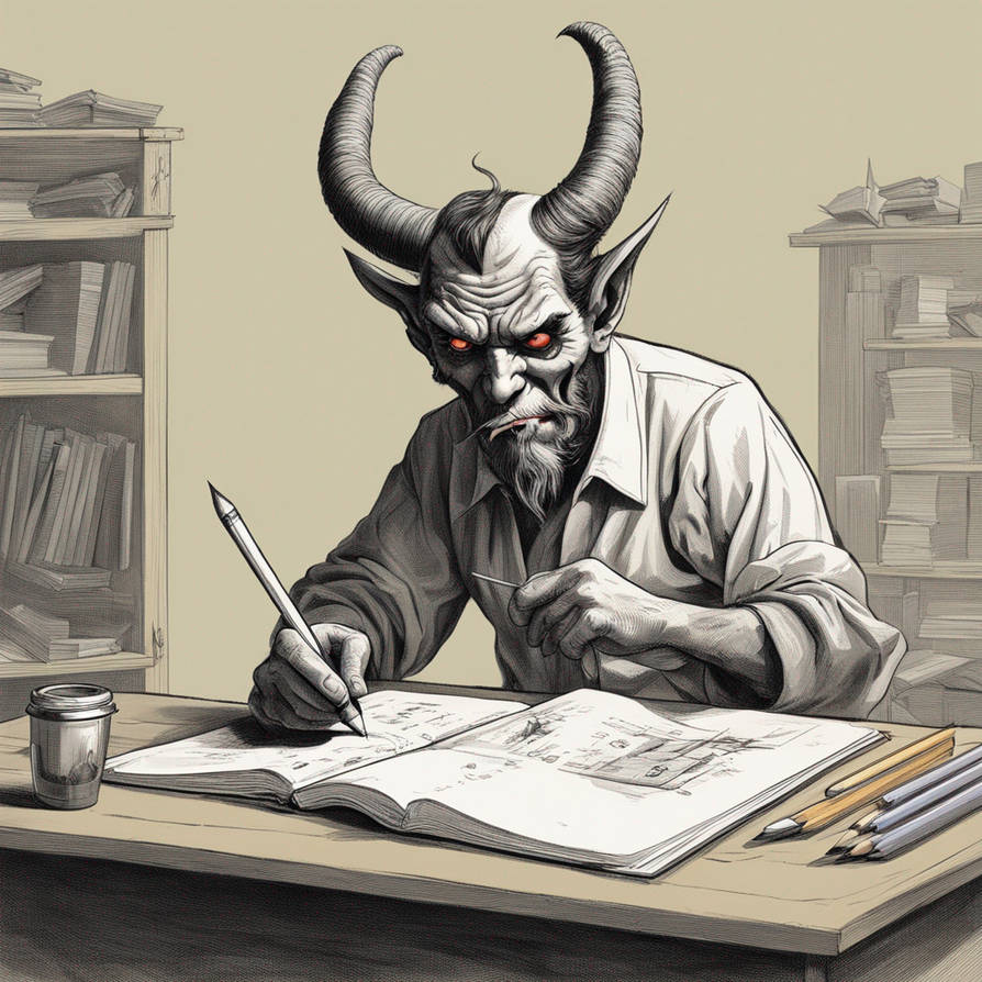 Train Engineer Devil Engineer Satan by Jiggyjamesw on DeviantArt