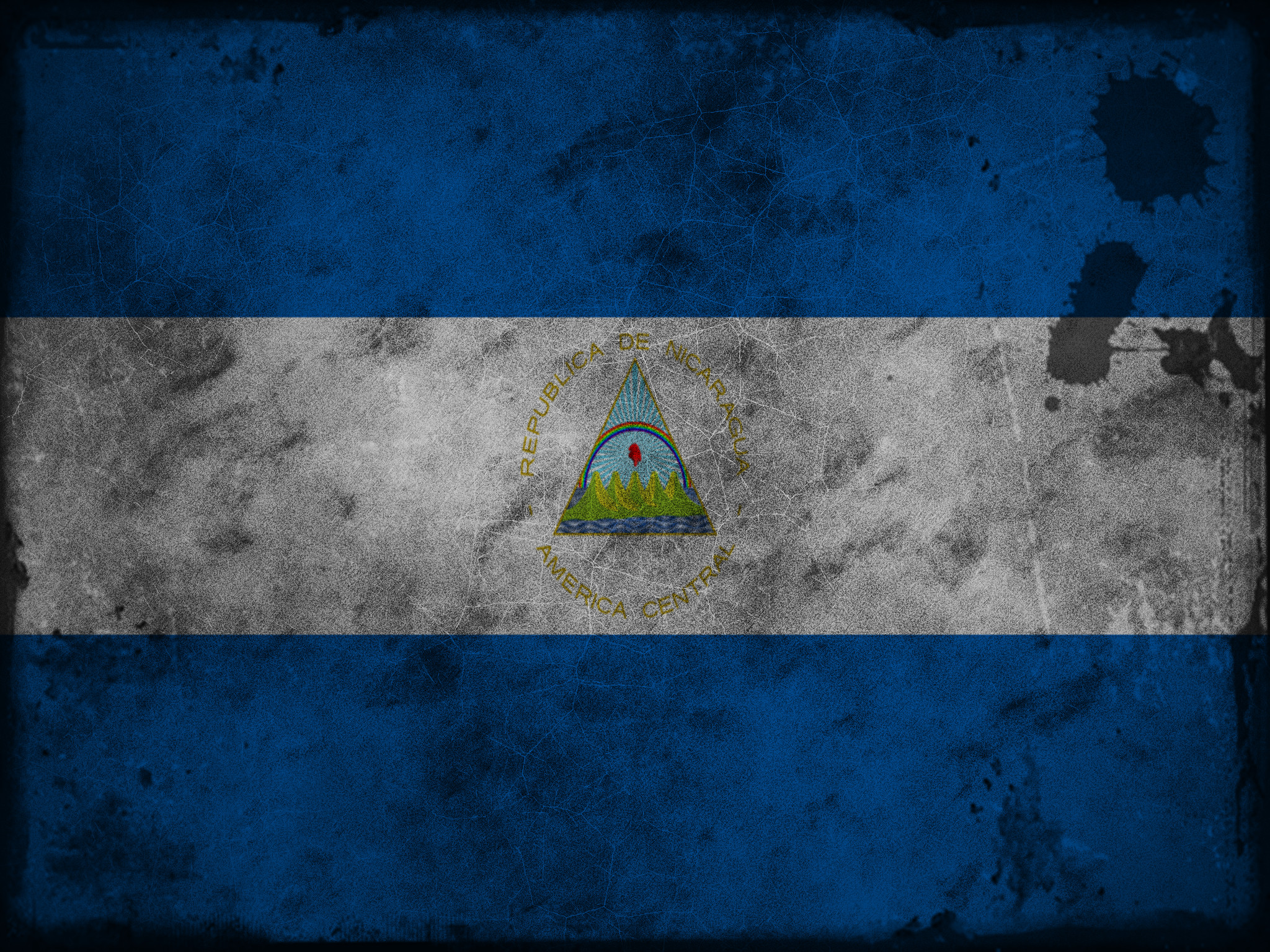 флаг никарагуа
