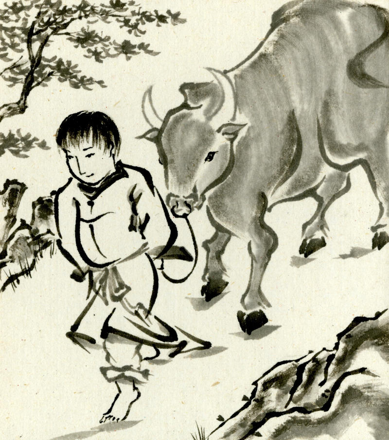 Ten Ox-Herding Pictures 5 by catherinejao on DeviantArt