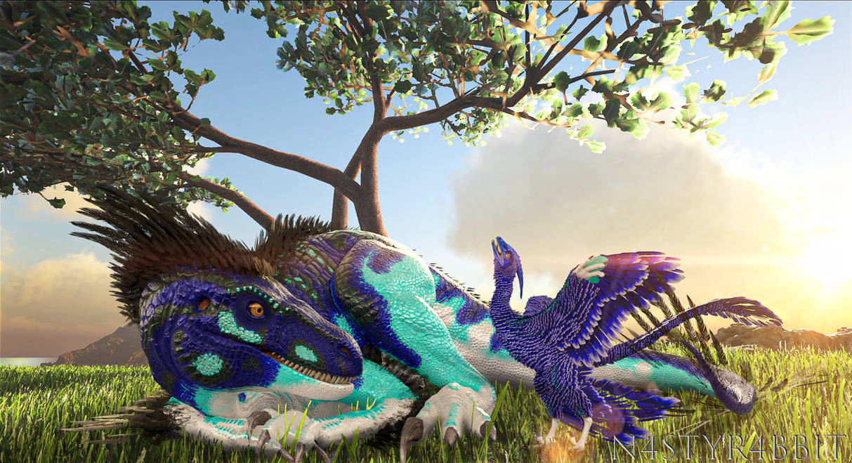 Raptor Buddies by TheN4STYR4BBiT on DeviantArt