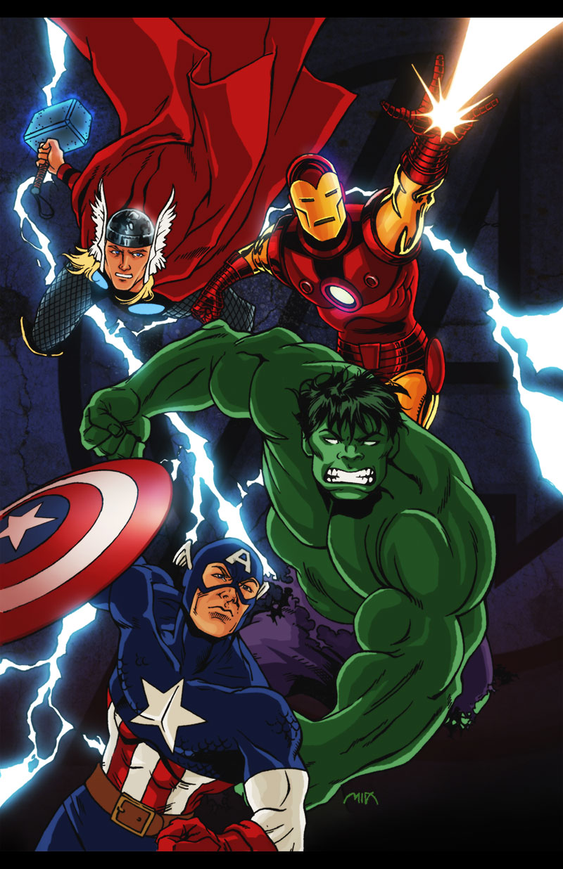Earth's Mightiest by studiomia