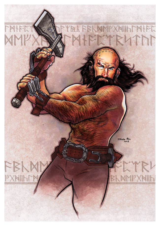 Dwalin, son of Fundin by studiomia