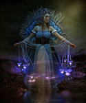 Water Maiden Magic by sonjagatetodreamsart