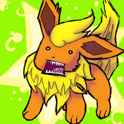 FLAREON will eat YOU