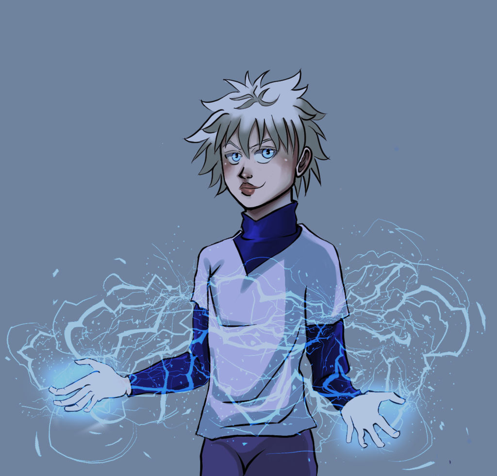 Killua in the Lightning by ZombieFudge on DeviantArt