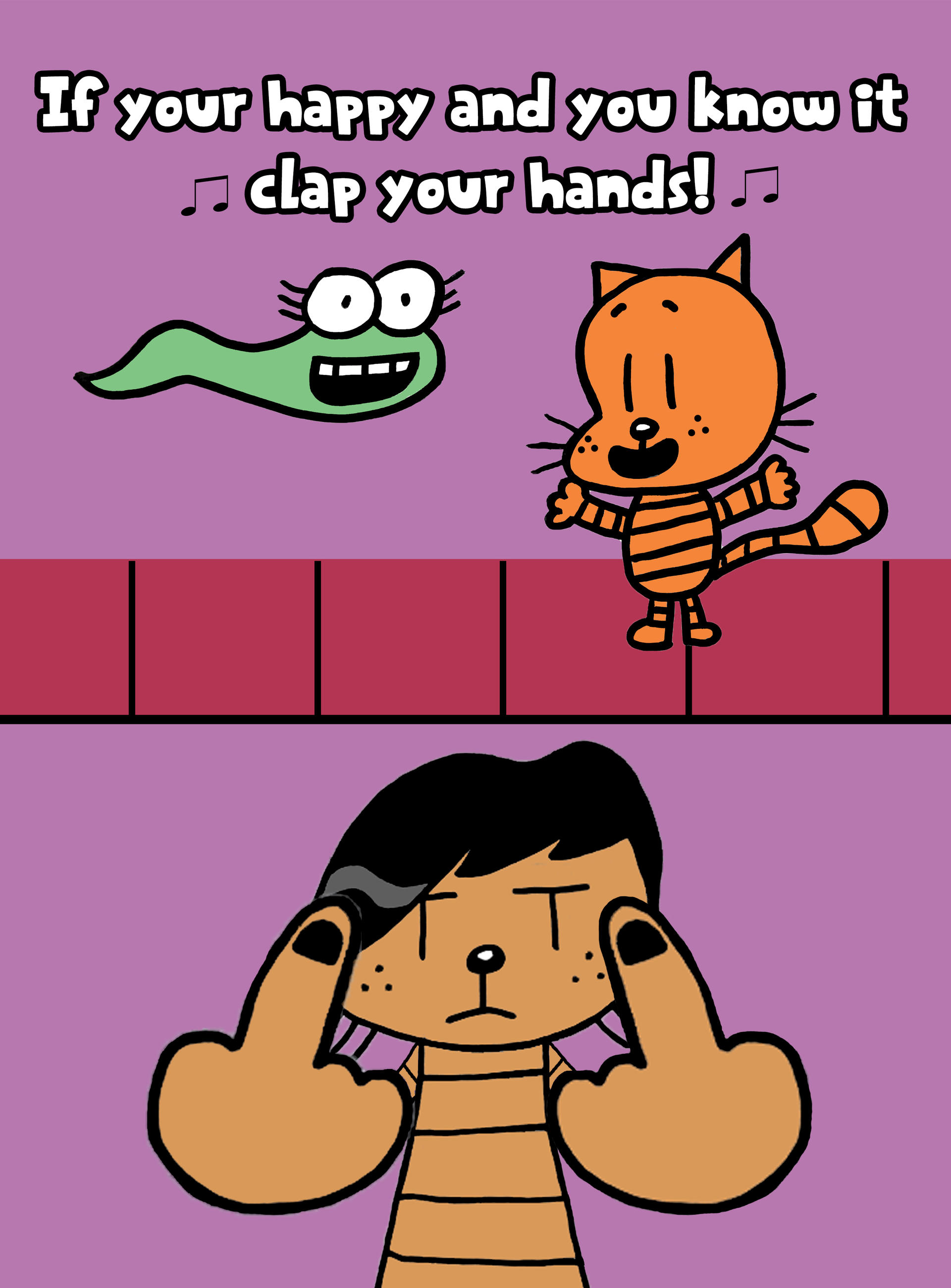 Molly and Li'l Petey Sing a Song to Emo Petey by Doggoman2000 on DeviantArt