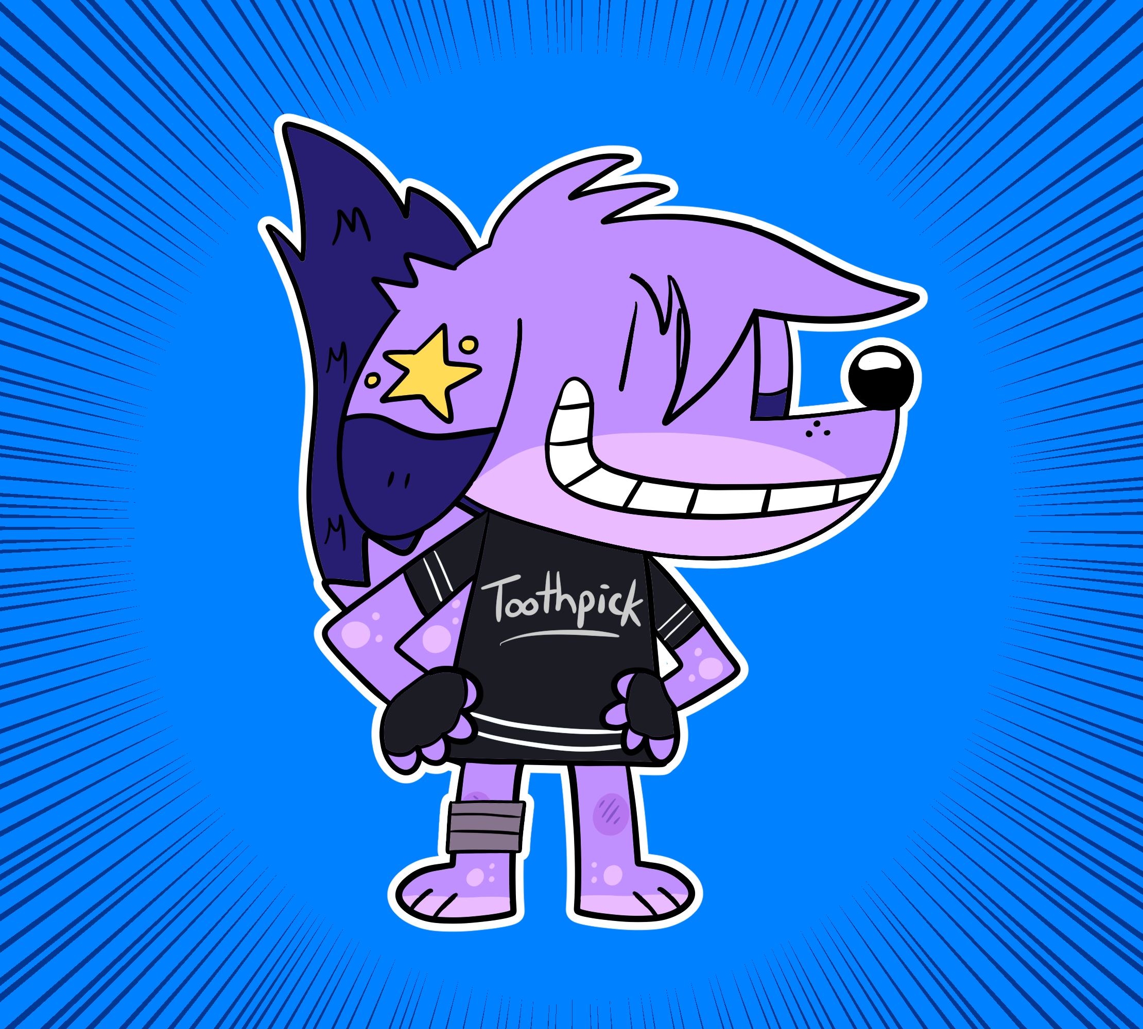 Toothpick (Dav Pilkey Style) by Doggoman2000 on DeviantArt