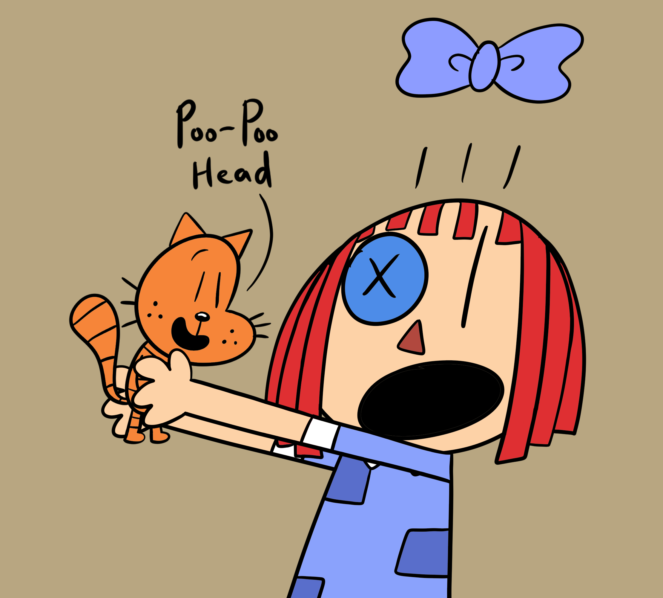 Li'l Petey Meets Ragatha by Doggoman2000 on DeviantArt