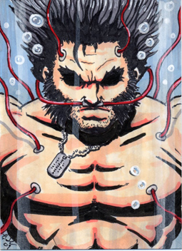 Weapon X Sketch Card