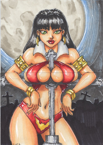 Vampirella Sketch Cards