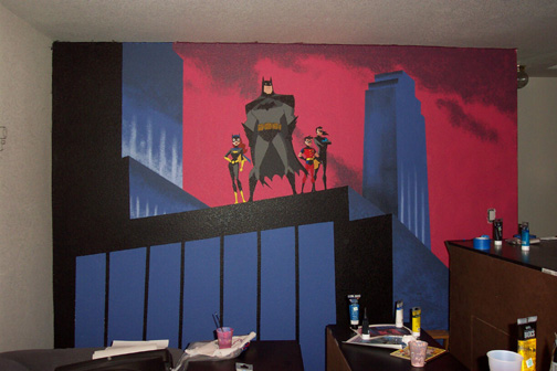 Batman in my Living Room