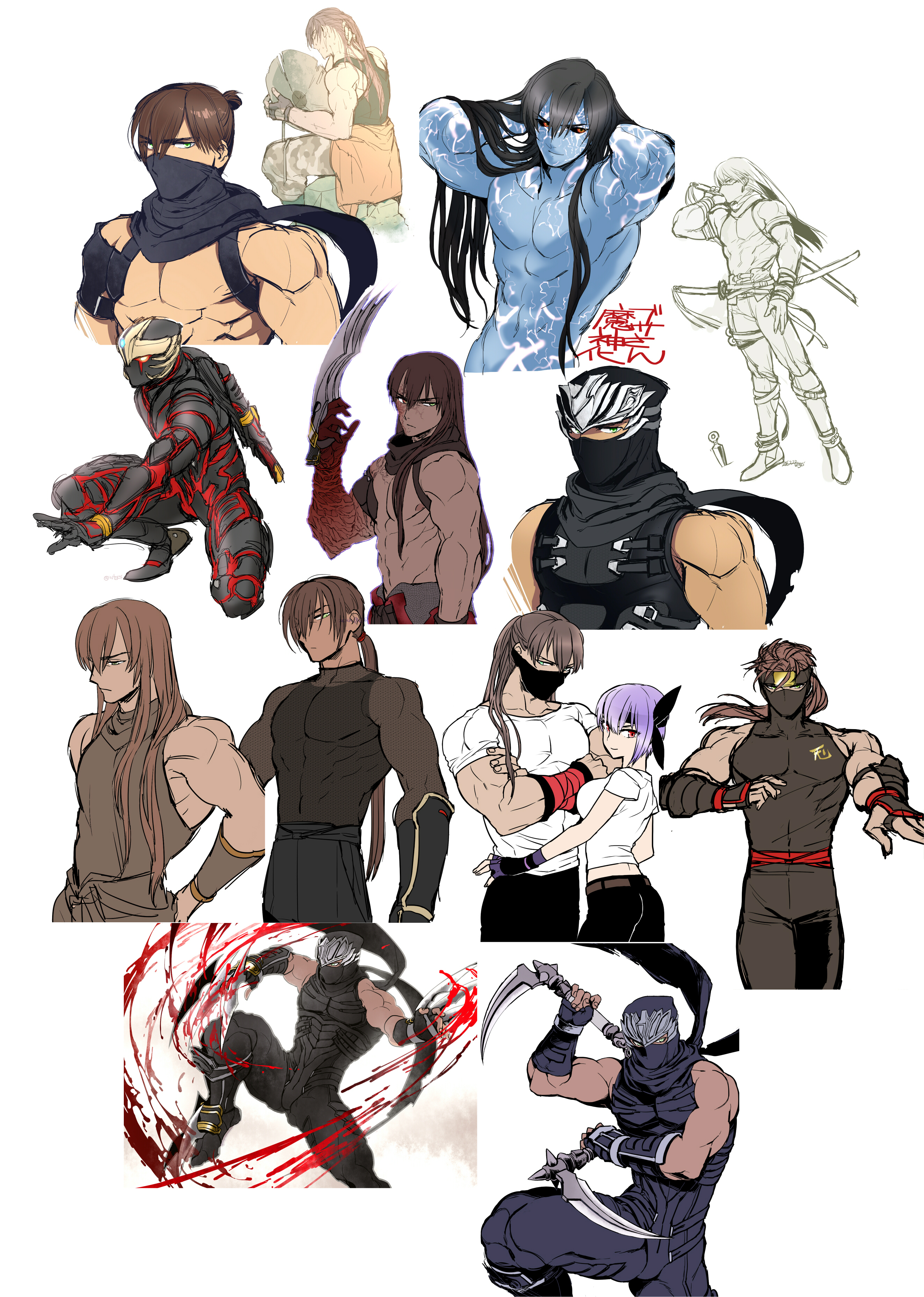Rog Ryu Animations Rog_Ryu Hayabusa by shinnji-tyan on DeviantArt