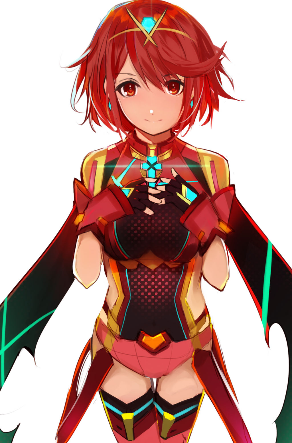 Pyra Hand Extended pyra by extarbo on DeviantArt