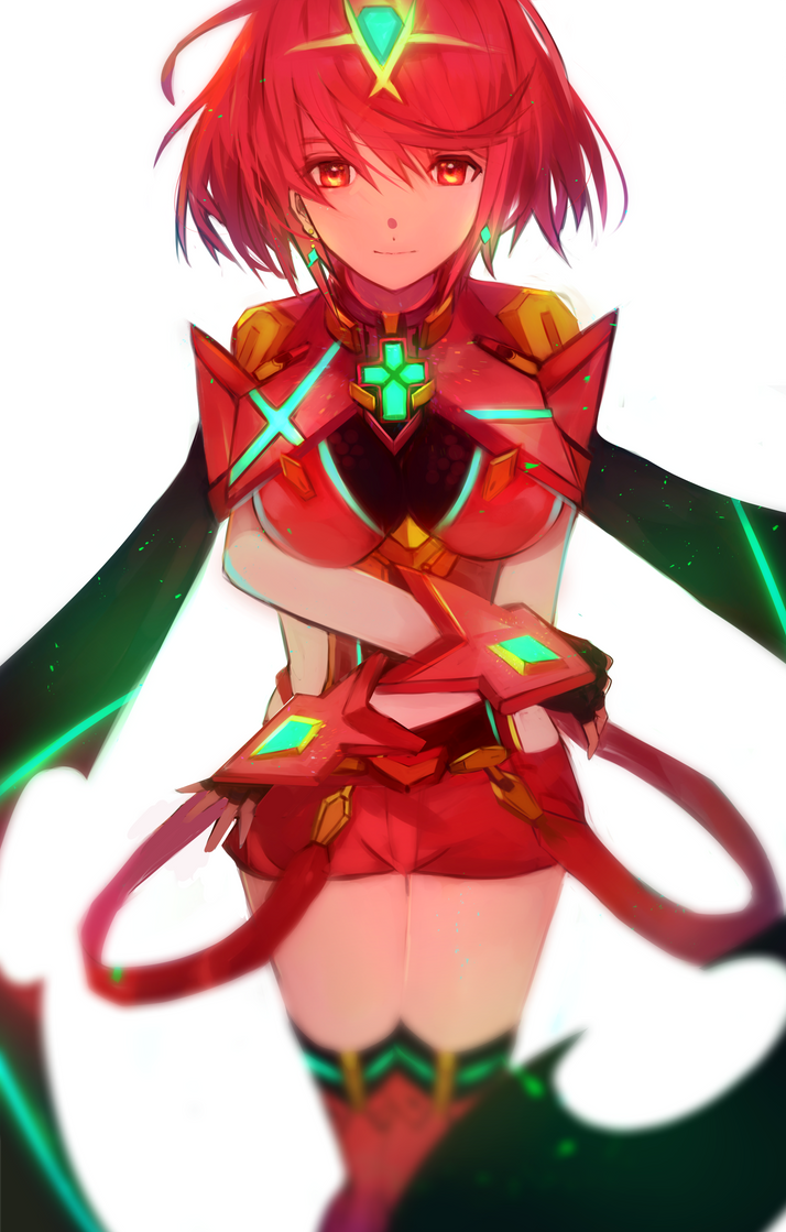 Pyra Character Back pyra by extarbo on DeviantArt