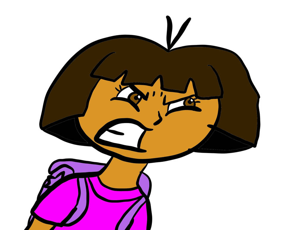 Dora Rages Angry Dora by CartoonLover9000 on DeviantArt