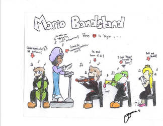 Mario Bandstand by AllHailWeegee