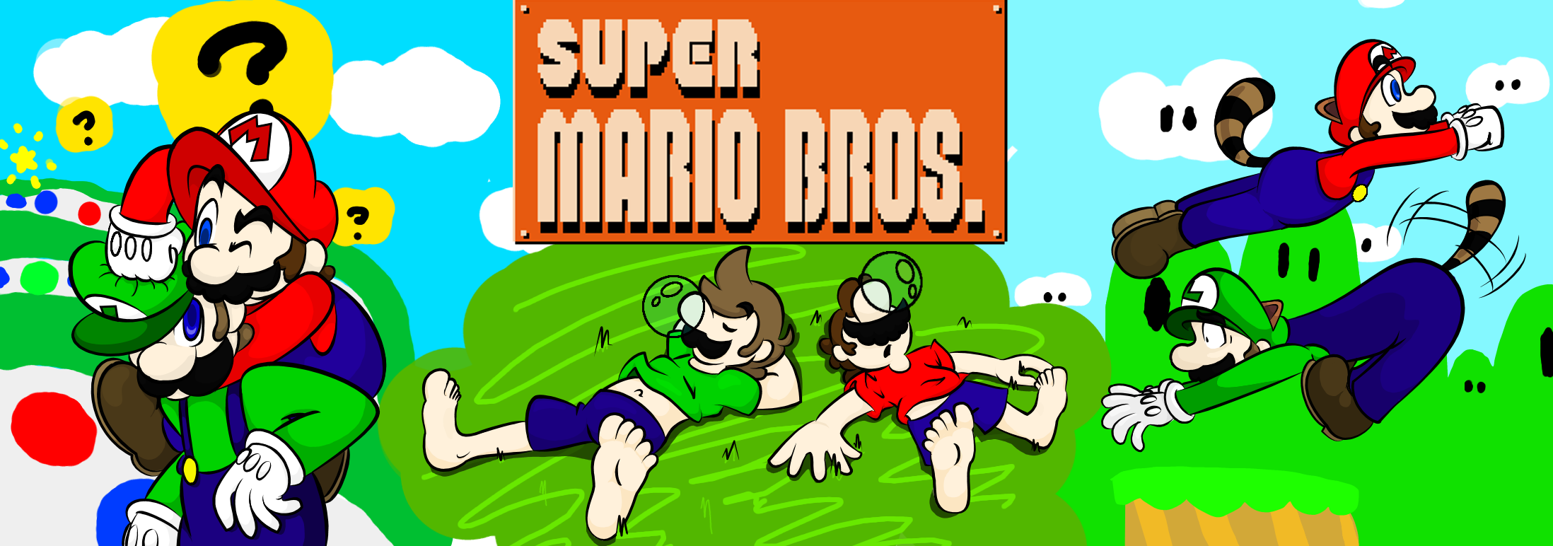 Dochi Mario Mario Brotherly Love - Dodohi by AllHailWeegee on DeviantArt