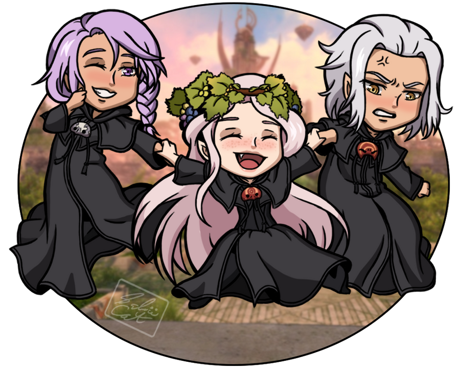 Ancient Trio Java Chibi Ancient Trio - FFXIV by Sabi-Cat-13 on DeviantArt