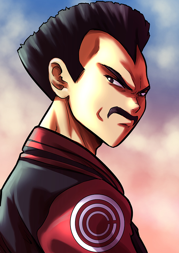 Mustache Vegeta by Carlotus on DeviantArt