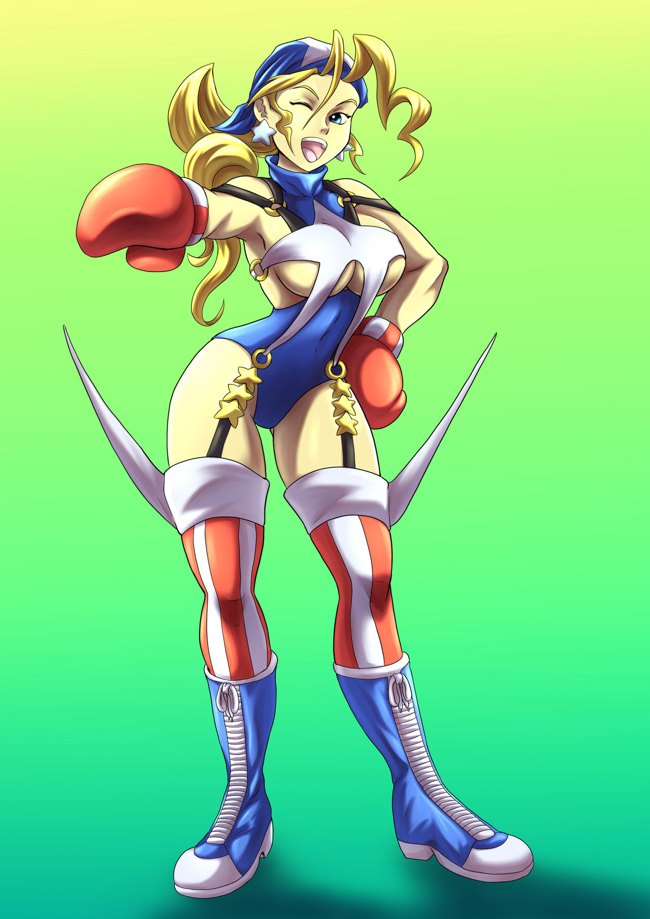 Tiffany Lords from Rival Schools by Carlotus on DeviantArt