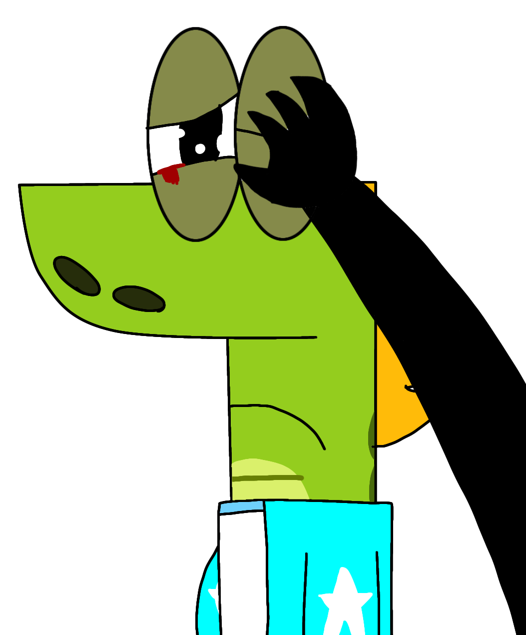 MGPAM AU: Slips Python Crying by SlipsPythonFan on DeviantArt