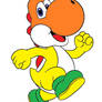 Orange Yoshi As Yellow Yoshi