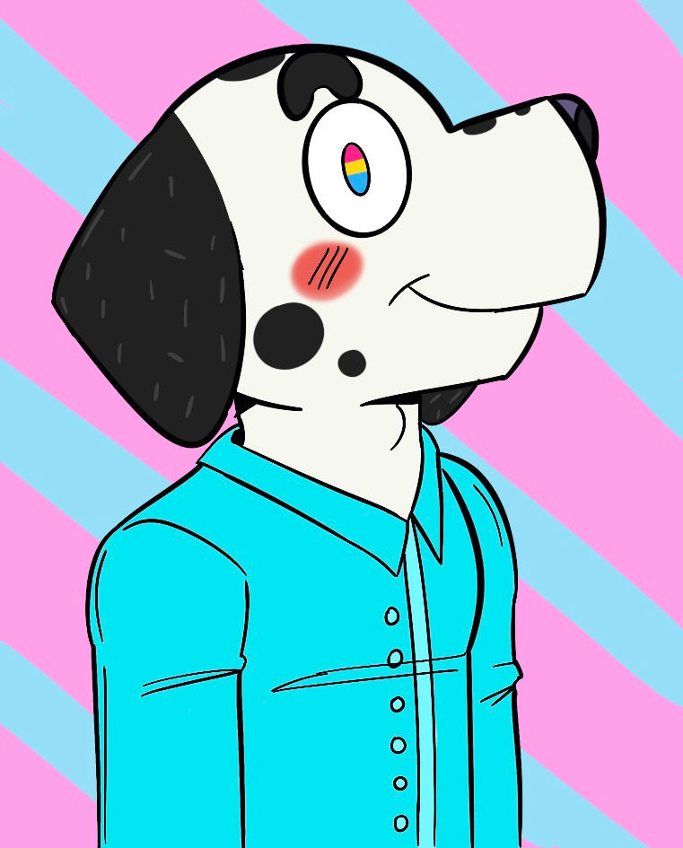 Garbage Thingy Little Pride Thingy I made for Chloe's Dad by beargarbage on DeviantArt