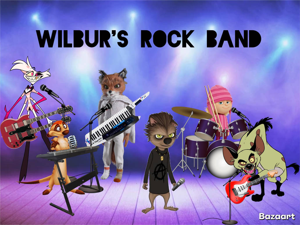 Band Deviantart Wilbur's Rock Band by Nightmoongulch on DeviantArt