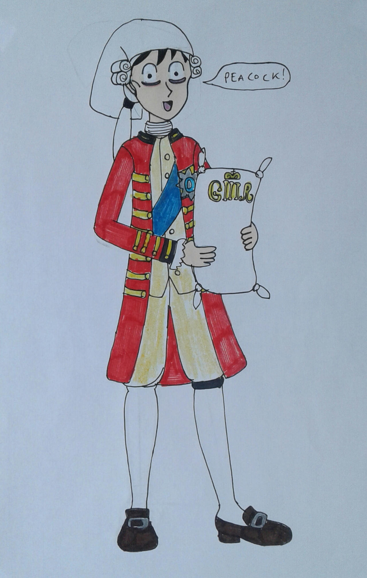 Hikaru Gosunkugi as King III by BelldandyLover91 on DeviantArt