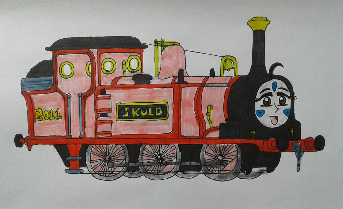 Skuld the Goddess Tank Engine by BelldandyLover91 on DeviantArt