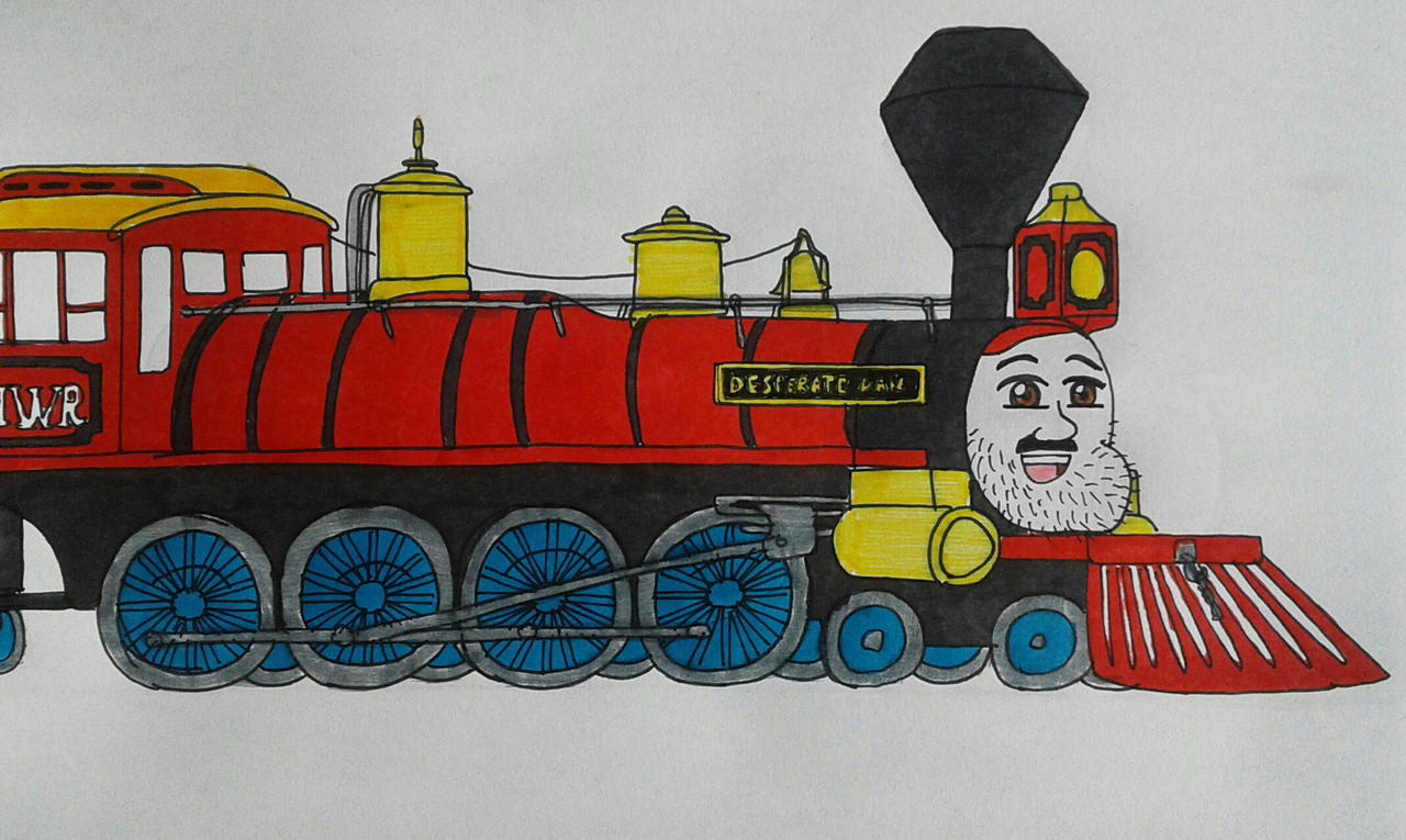 Deviantart Daniel Engine Desperate Dan the Mighty Cowboy Engine by BelldandyLover91 on DeviantArt