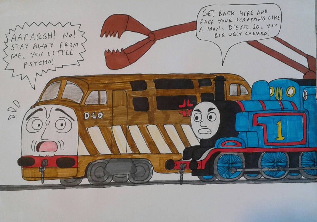 Thomas Chases Diesel 10 By BelldandyLover91 On DeviantArt thomas-chases-diesel-10-by-belldandylover91-on-deviantart