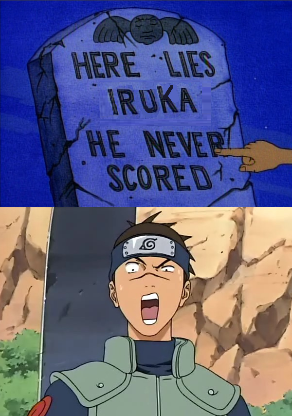 The god himself Iruka Umino would never lose to anyone : r/dankruto