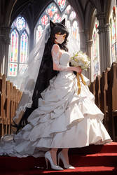 Blake Belladonna's Wedding Dress