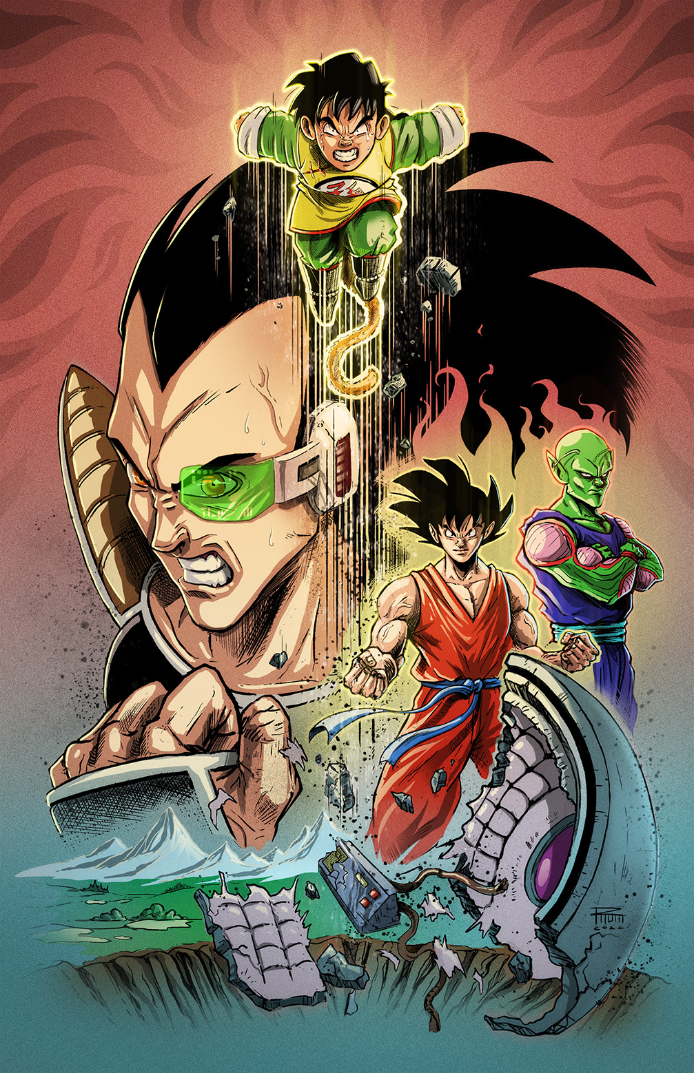 Dragon Ball Z Sagas fanart by Raydash30 on DeviantArt