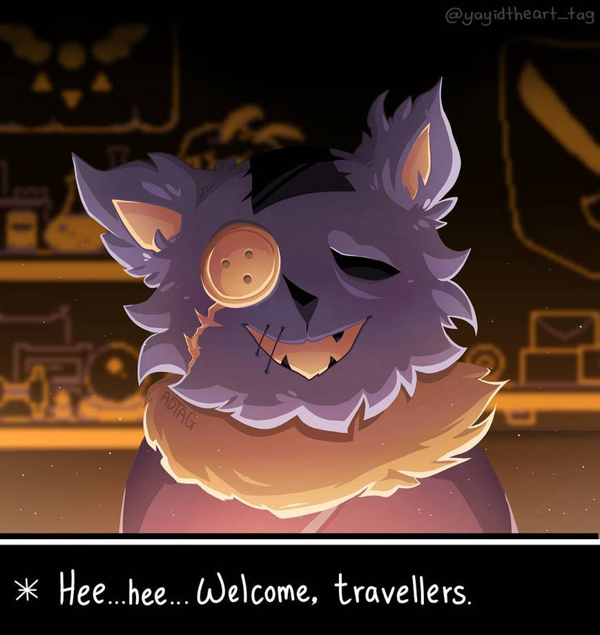 Delta Rune Shopkeeper DELTARUNE - Seam (Shawm) The Shopkeeper by ADTAG on DeviantArt