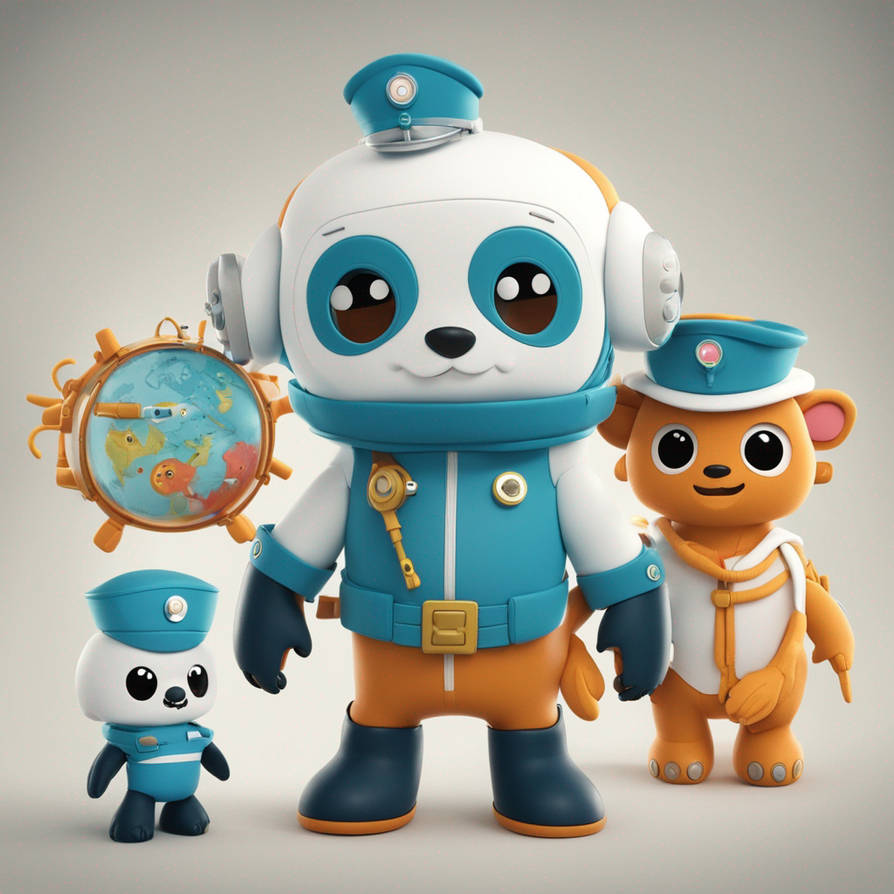 Captain Barnacles Captain Barnacles from Octonauts by mariagenialparraga on DeviantArt