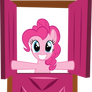 Pinkie Opening Door and Smiling