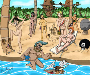 Nami, but with the Goro Goro no mi (Enel's Fruit) by TheArtistMouse on DeviantArt