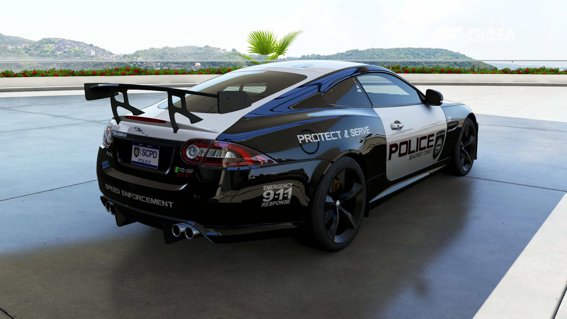 SCPD - 2015 Jaguar XKR-S GT - Back