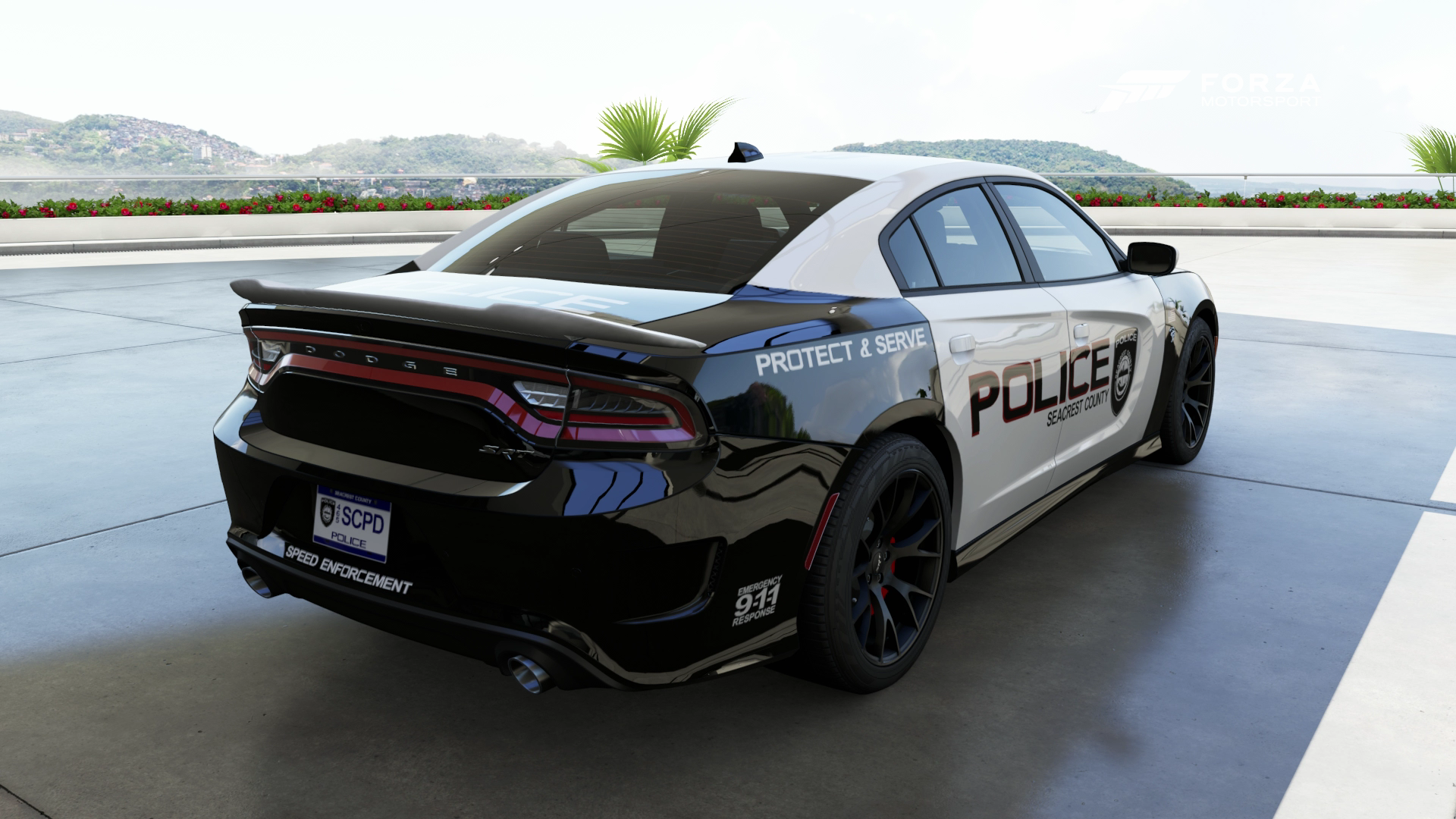 SCPD - 2015 Dodge Charger SRT Hellcat - Back by xboxgamer969 on DeviantArt