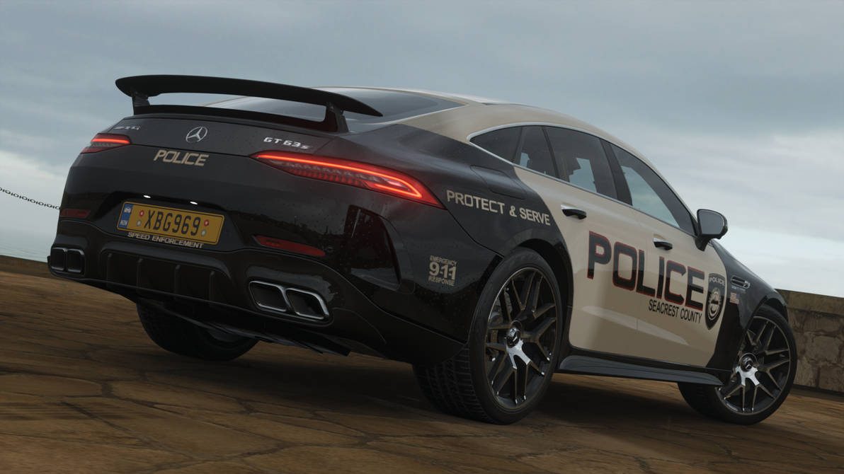 SCPD - 2018 Mercedes-AMG GT 4-Door Coupe - Rear by ...
