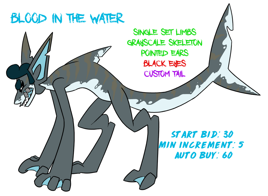 Worm Auction - Blood In The Water - OPEN