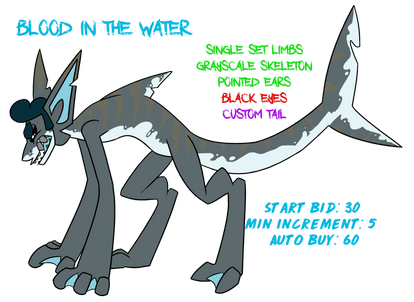 Worm Auction - Blood In The Water - OPEN
