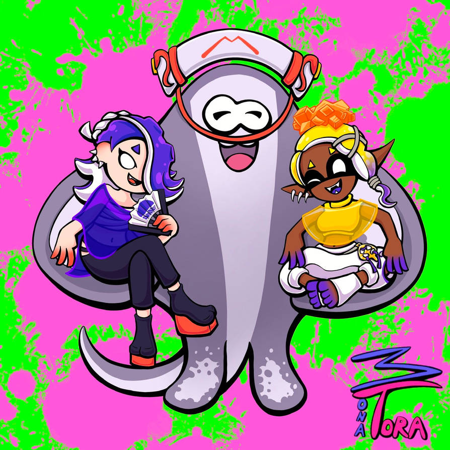Splatoon 3 - Deep Cut Fanart by MonaToraDraws on DeviantArt